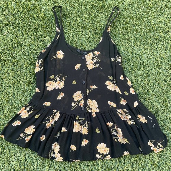 TOPSHOP vintage top/ late 1990s early 2000s/ womens small US - Picture 1 of 3